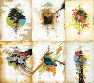 Choose three giclee prints from the "I Dream of..." series. $250! a $50 discount.